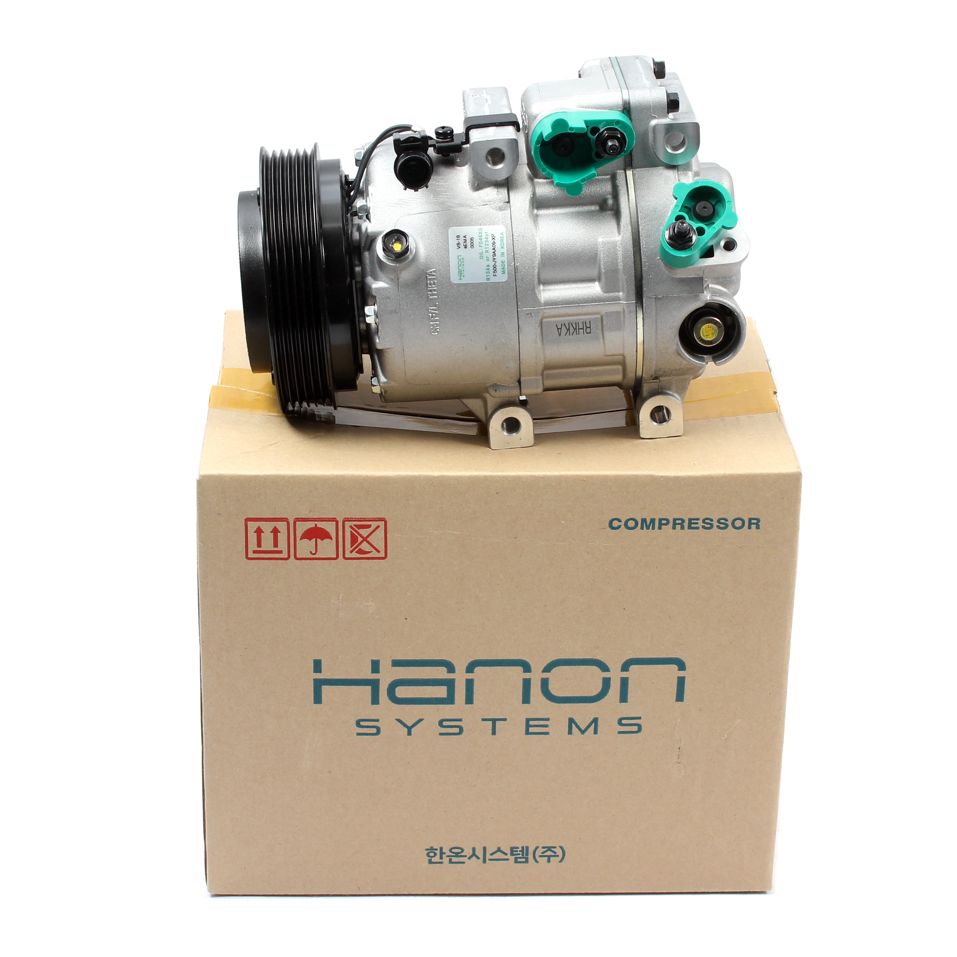 OEM AC Compressor W/ Clutch for 10-12 Santa Fe 11-13 Sorento 2.4L