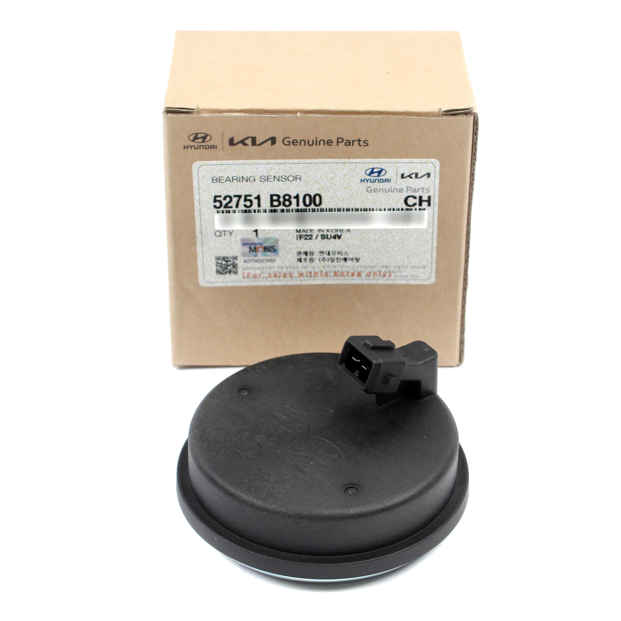 OEM Rear ABS Wheel Speed Sensor for 2011-21 Santa Fe Sedona Sorento 52751B8100
