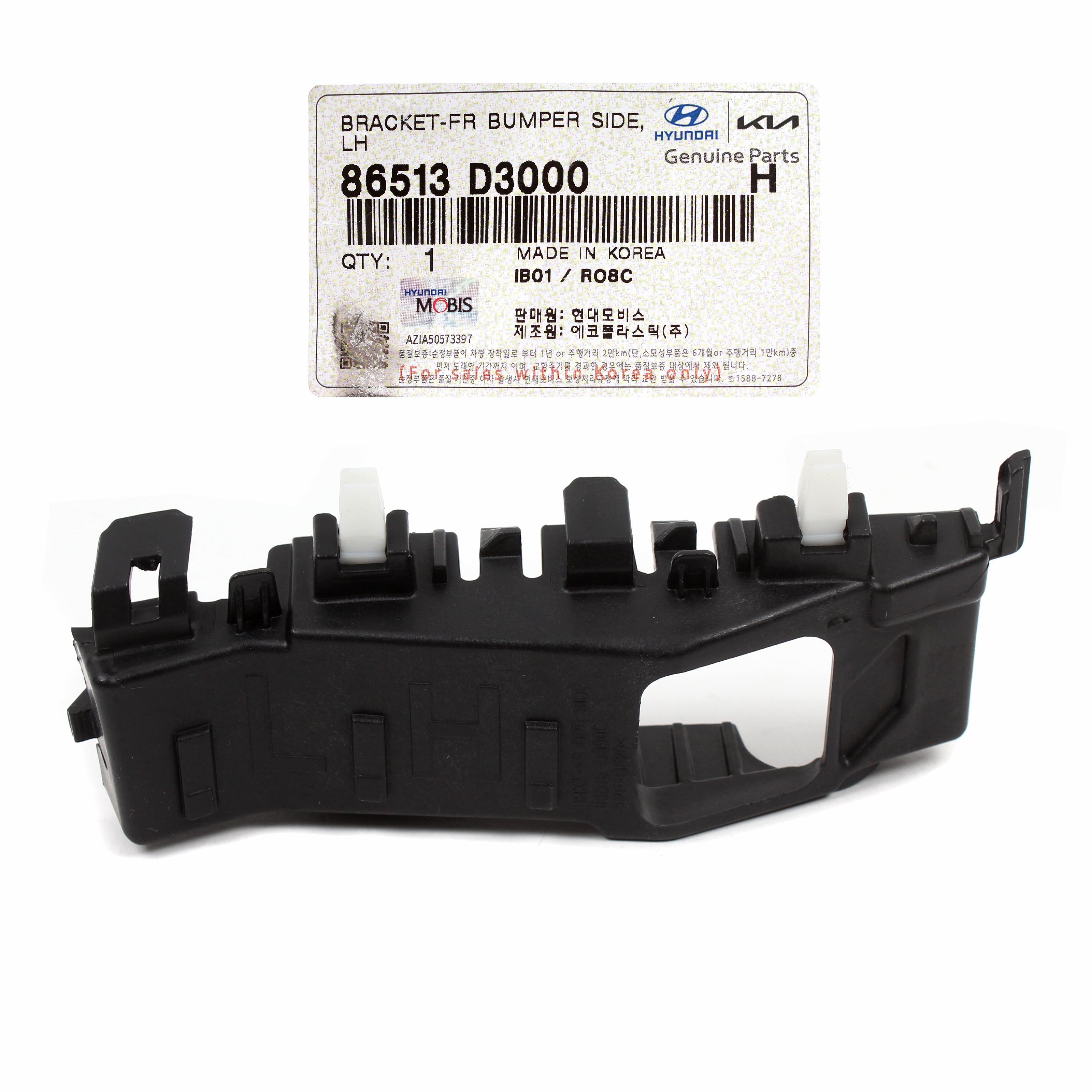 GENUINE Front Bumper Mount Bracket DRIVER for 16-21 Hyundai Tucson