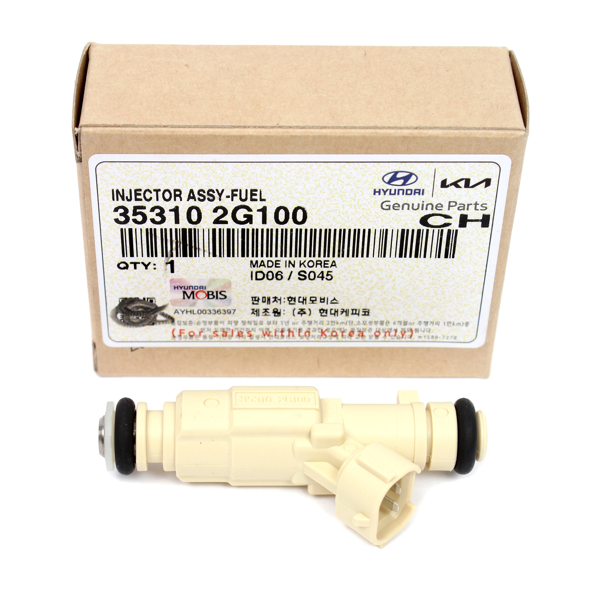 GENUINE Fuel Injector for 2010-2015 Hyundai Tucson Kia Forte 2.0L 353102G100