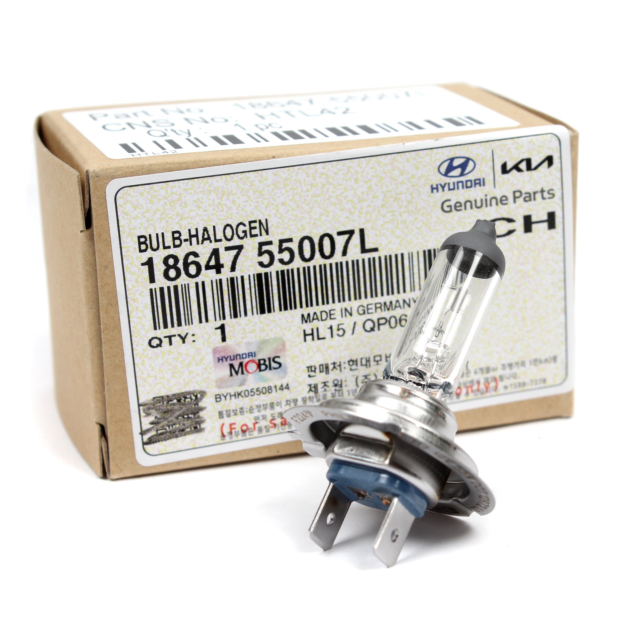 GENUINE Headlight Bulb H7 for 1999-2023 Hyundai Kia Check Compatibility