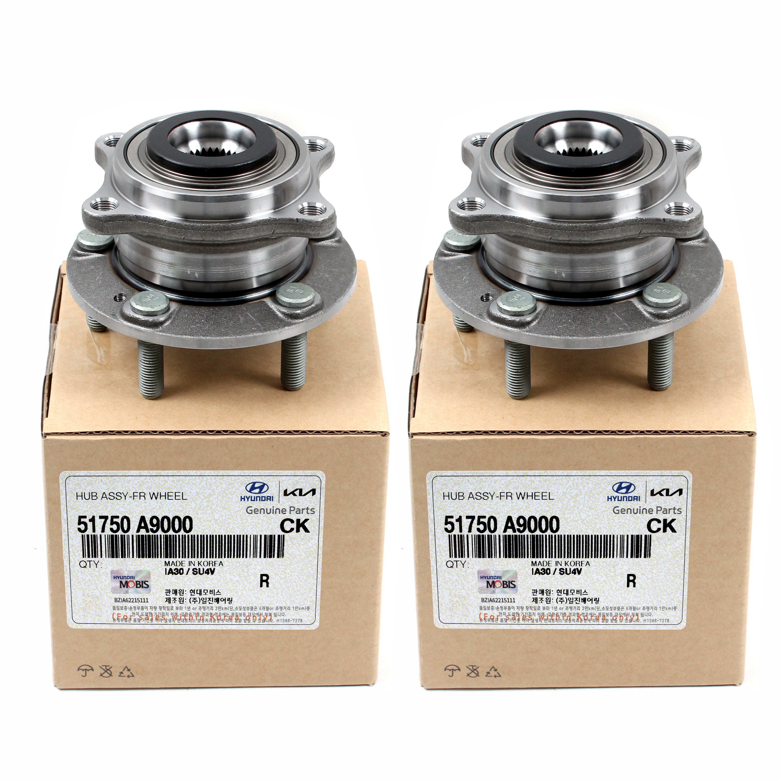 Front Wheel Hub Bearing For Kia Sedona 2015 2016 2017 2018 2019 3.3L LX Non-ABS - Foto 6