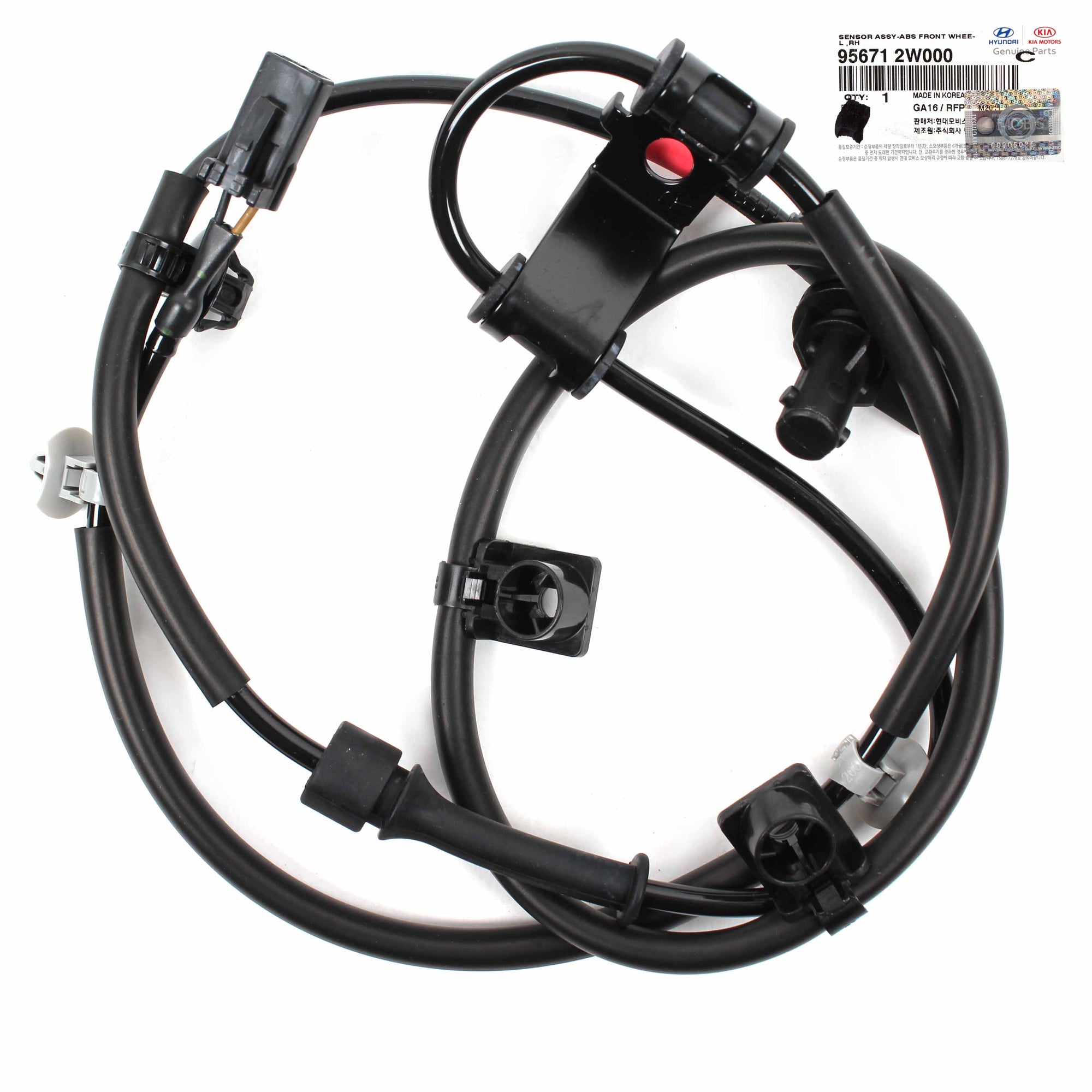 OEM ABS Wheel Speed Sensor FRONT RIGHT for 13-19 Santa Fe Sorento 956712W000