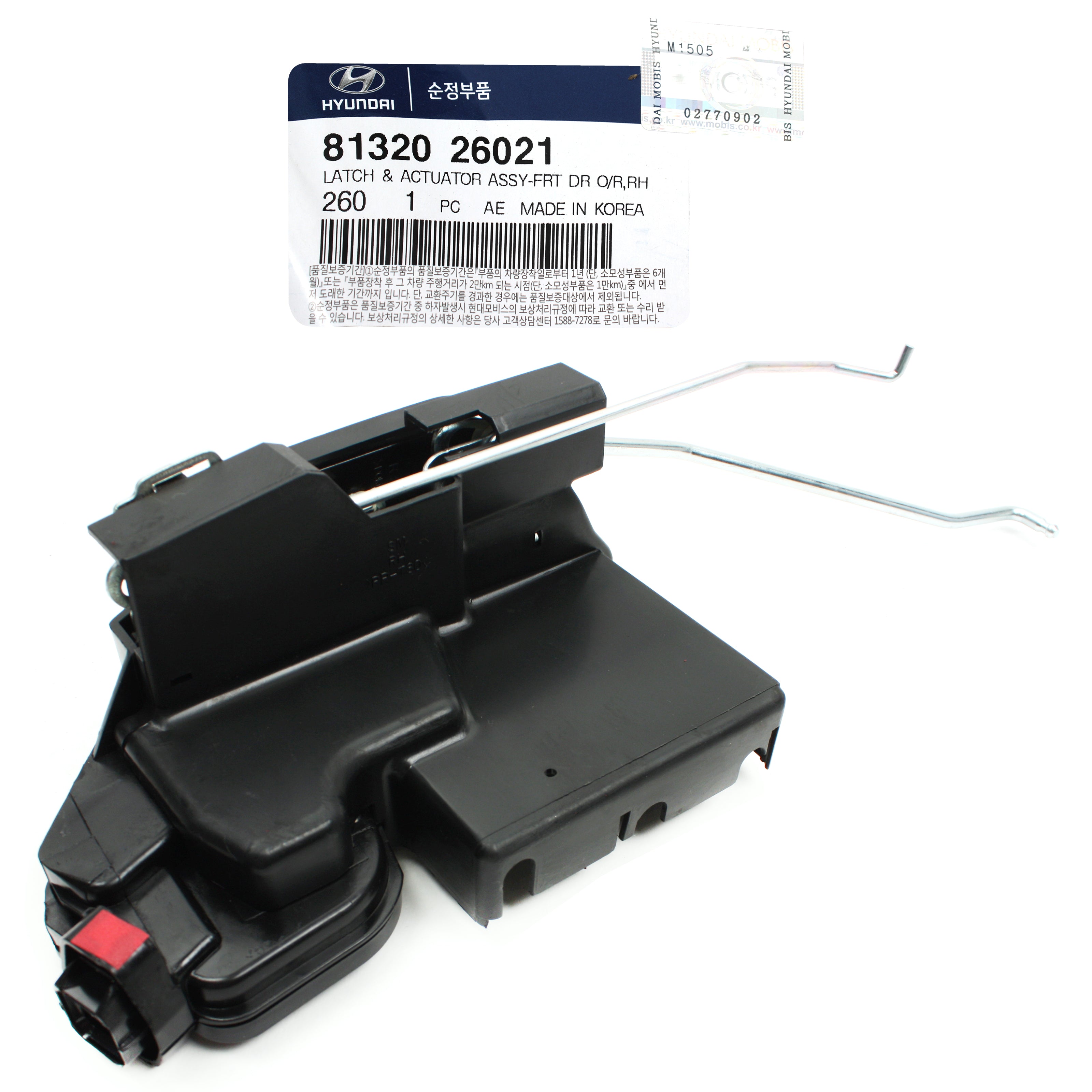 ヘイガニ GENUINE Door Lock Actuator FRONT RIGHT for 01-06 Hyundai Santa Fe