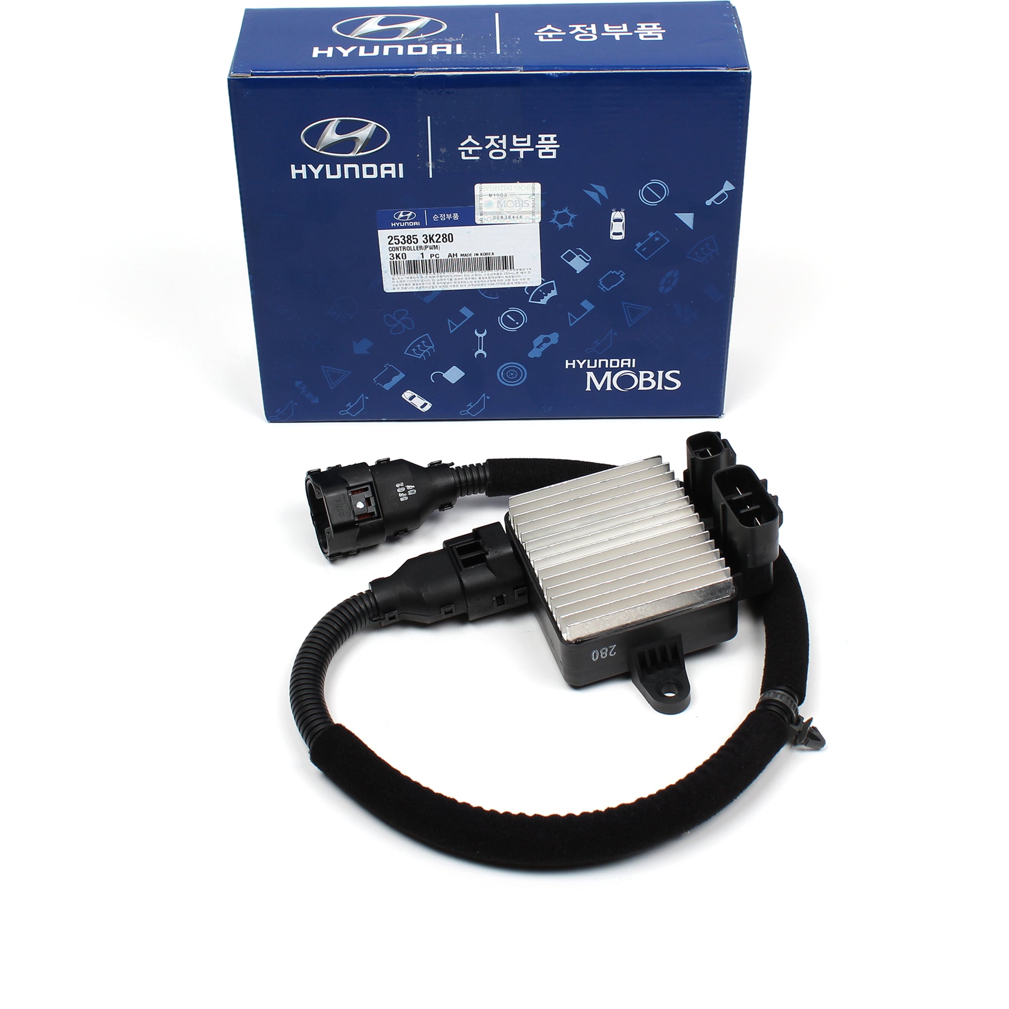 GENUINE Cooling Fan Controller PWM for 06-08 Hyundai Azera Sonata OEM 253853K280