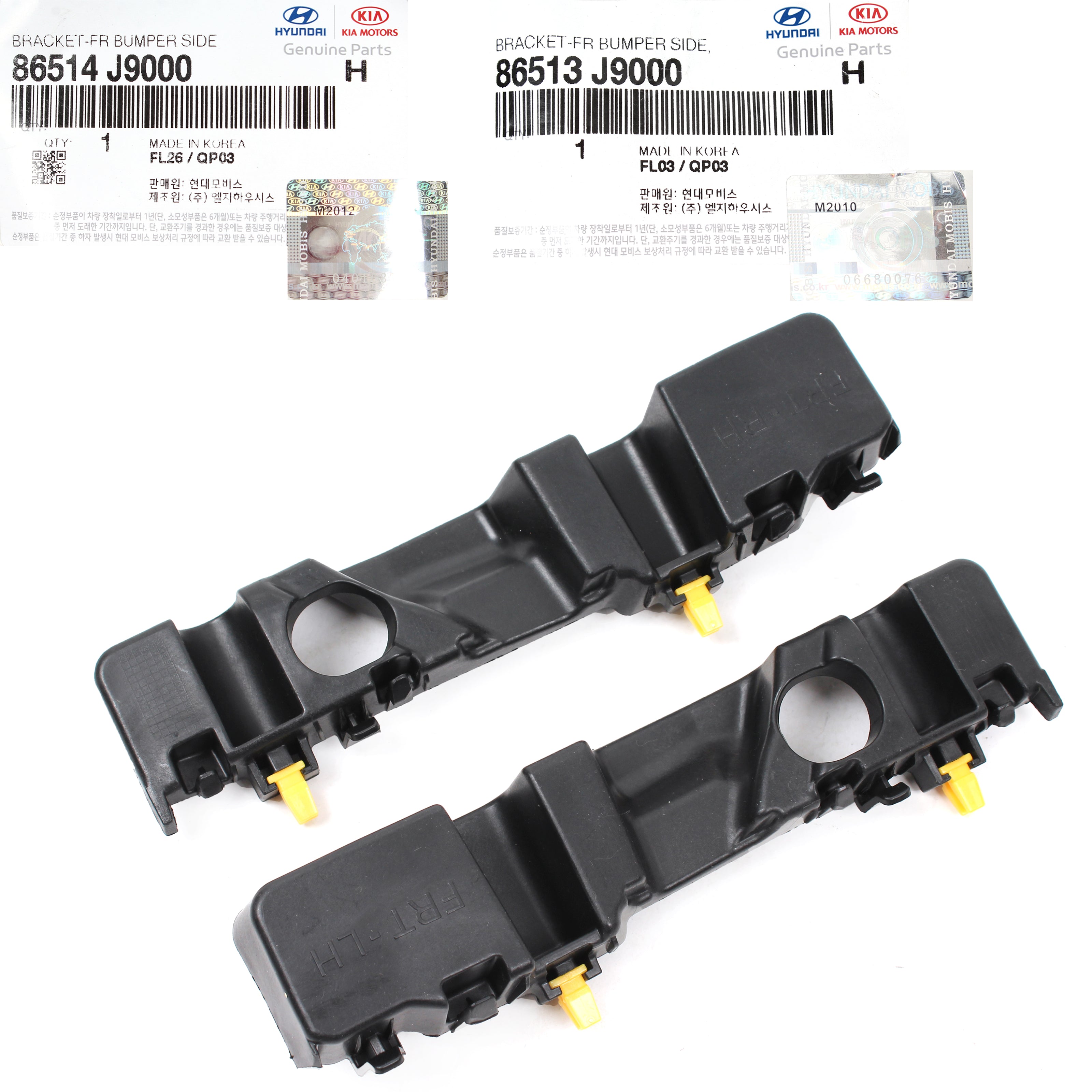GENUINE Front Bumper Bracket LEFT & RIGHT for 18-21 Hyundai Kona