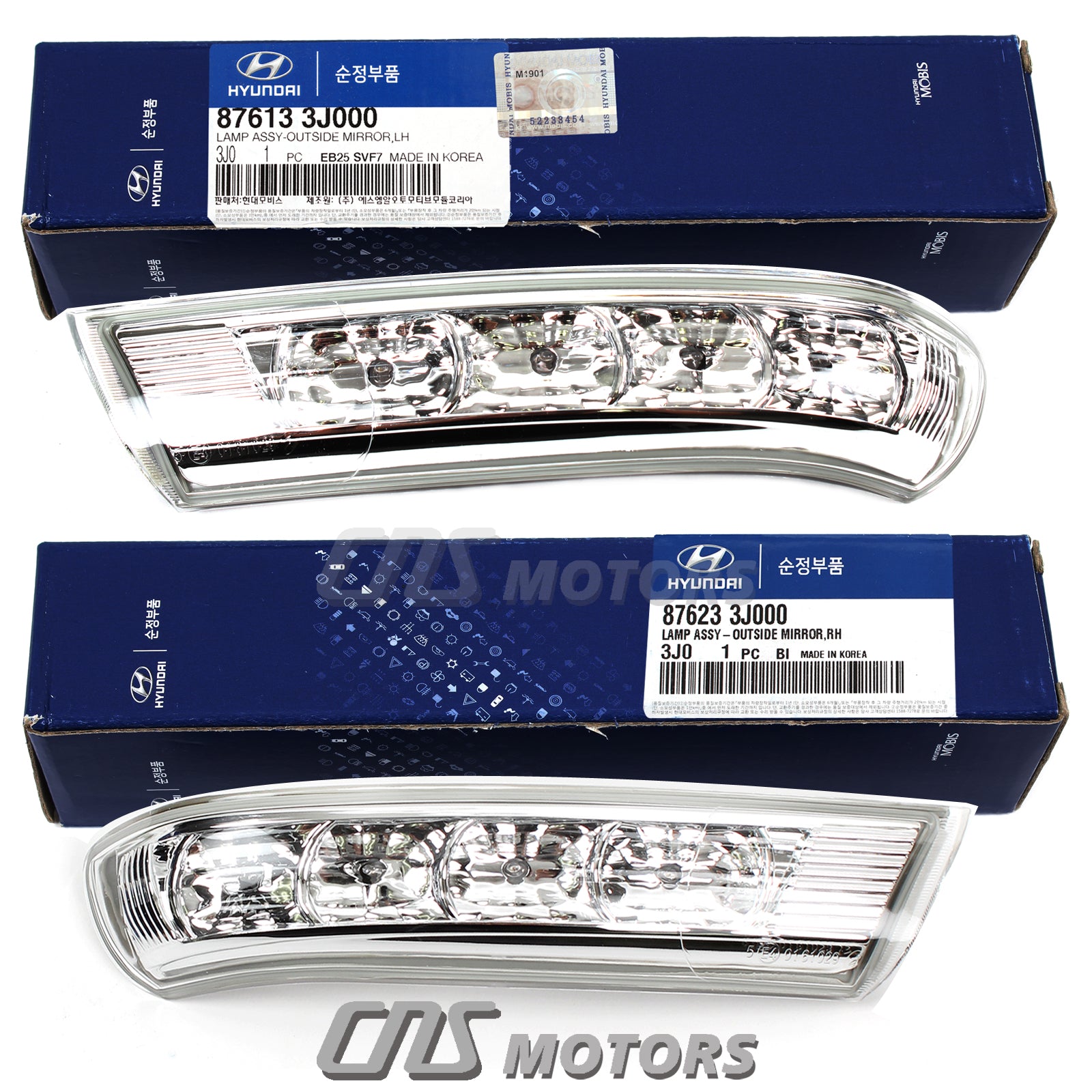 OEM SIDE MIRROR SIGNAL lamp LH & RH for 07-12 HYUNDAI VERACRUZ