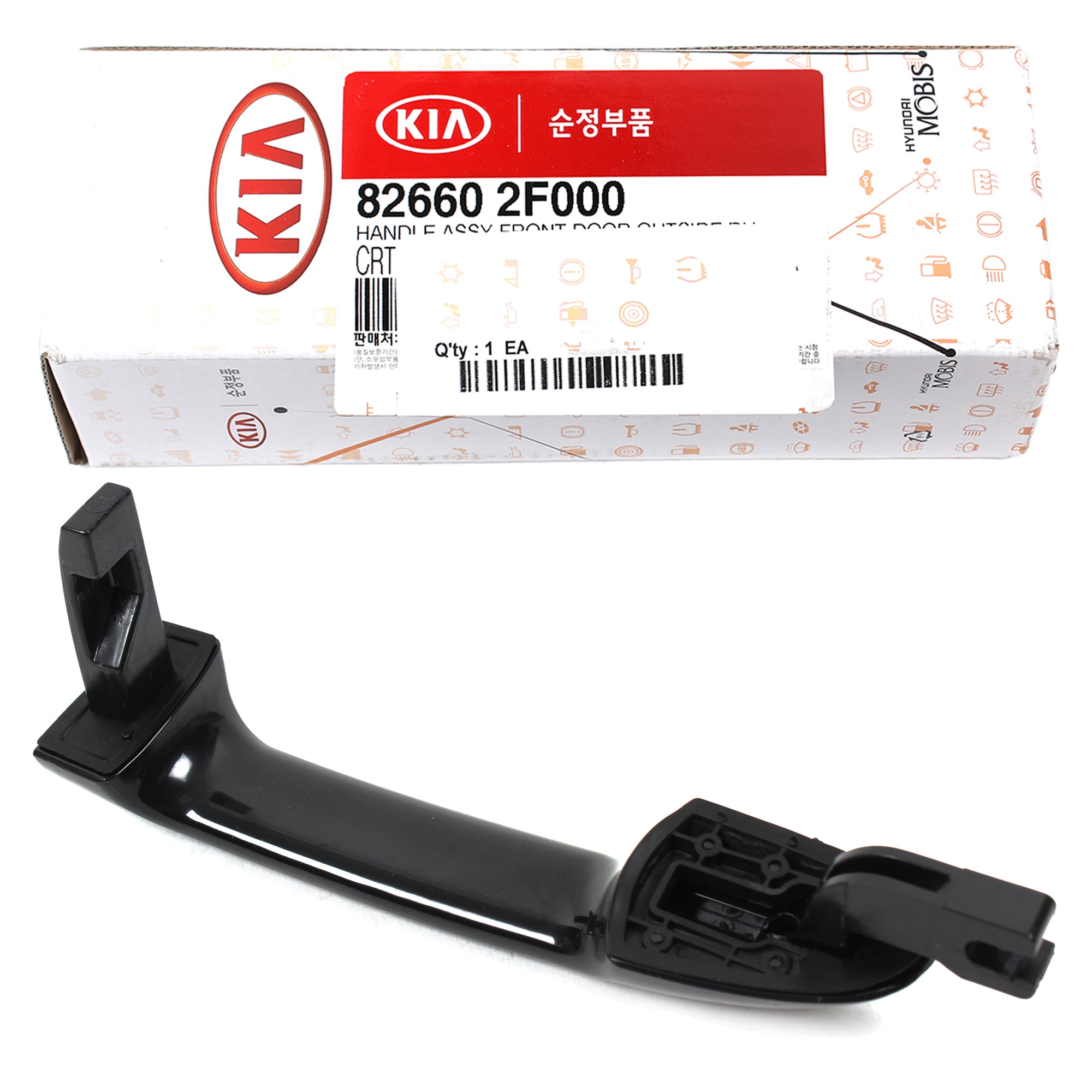 GENUINE Outside Door Handle FRONT RIGHT for 2004-09 Kia Spectra 826602F000