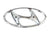 GENUINE Front Grille H Logo Emblem for 19-20 Hyundai Elantra Sedan 86359F2AA0