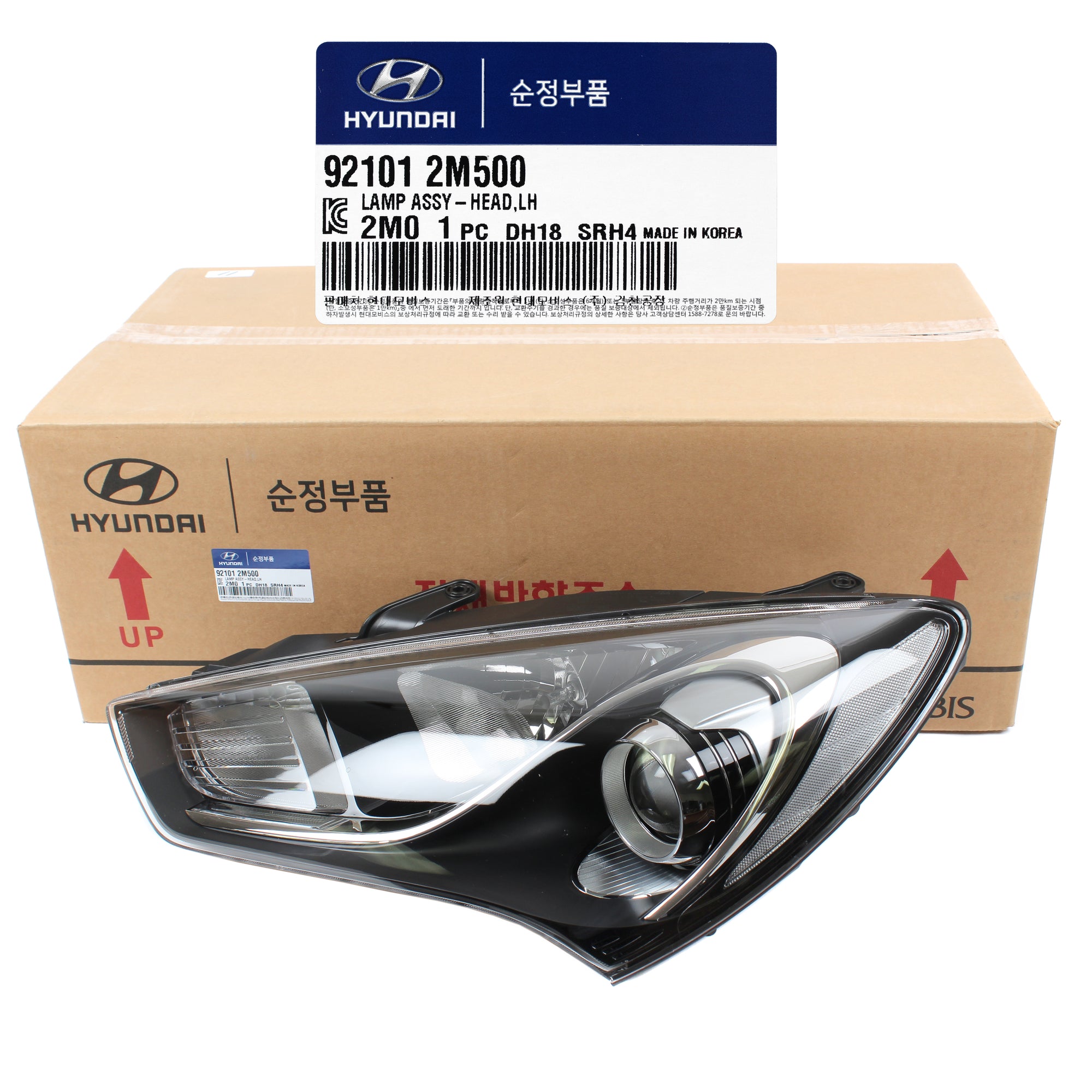 GENUINE Halogen Headlight LEFT for 2013-2016 Hyundai Genesis Coupe 921012M500