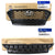 GENUINE Radiator Grille & Upper Cover Sight Shield BLACK for 18-20 Hyundai Kona