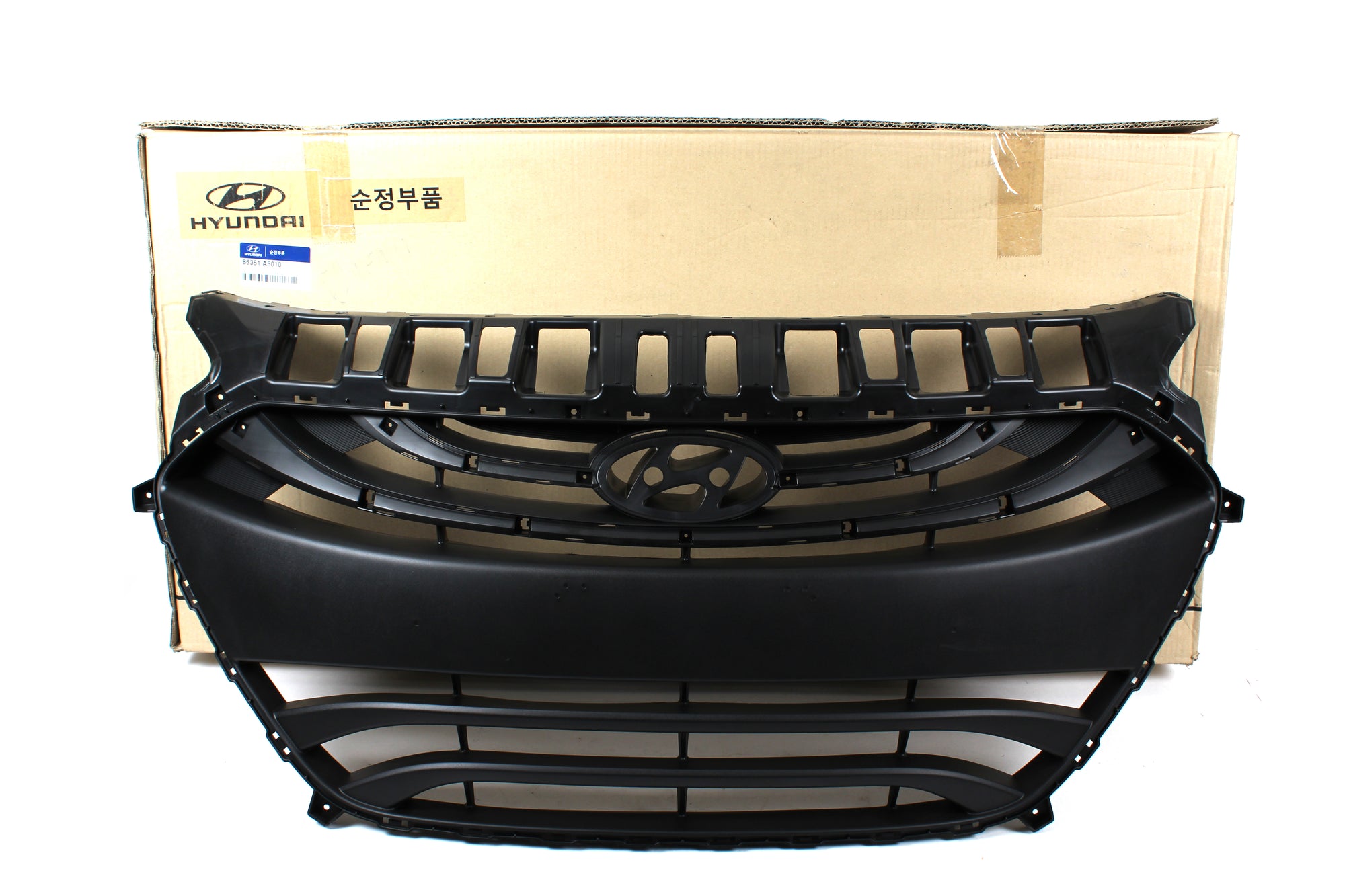 GENUINE Radiator Grille W/O Chrome for 13-15 Hyundai Elantra GT 86351A5010