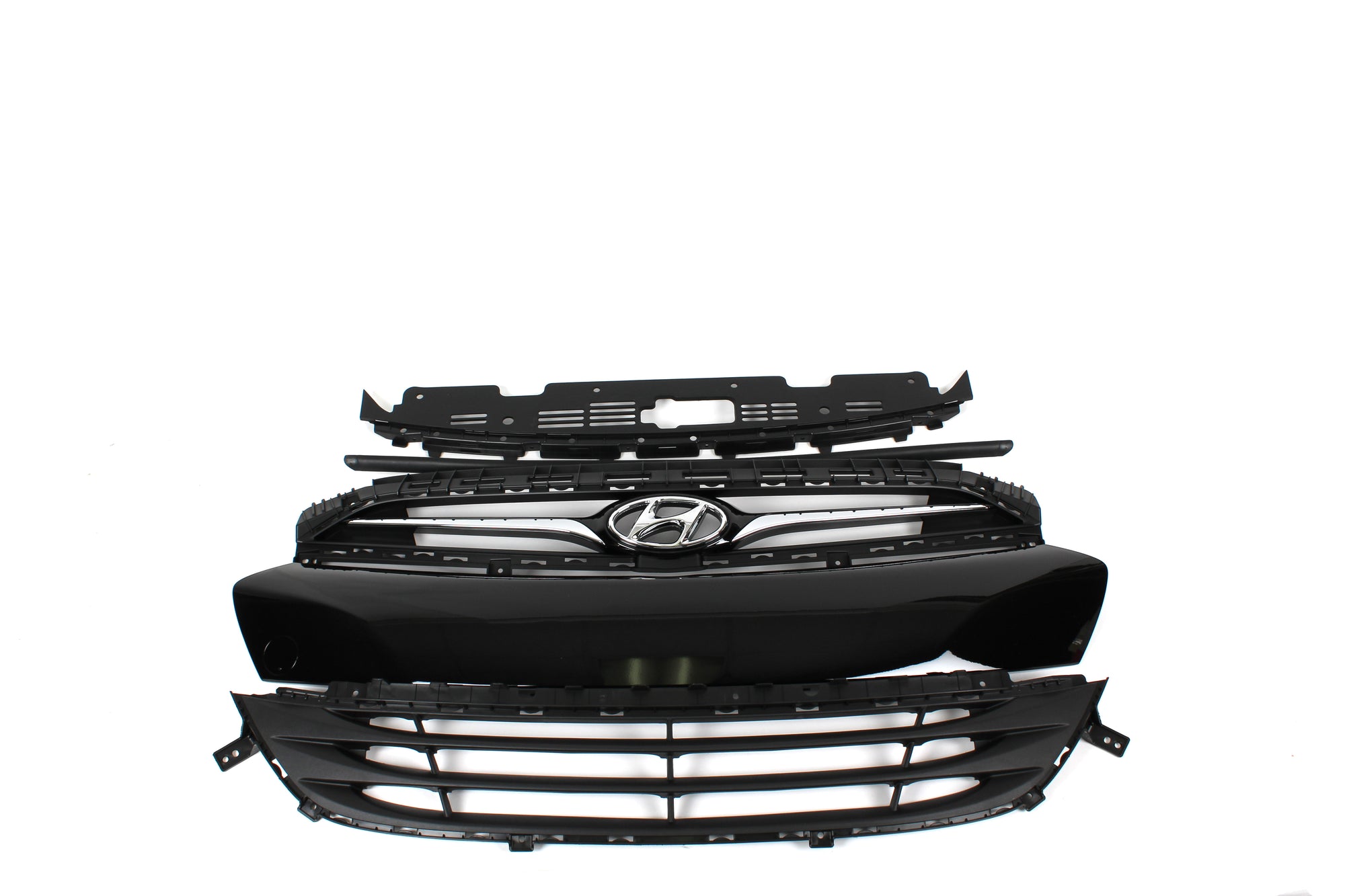 GENUINE Front Grille Set 5 Parts for 13-16 Hyundai Genesis Coupe 863502M300