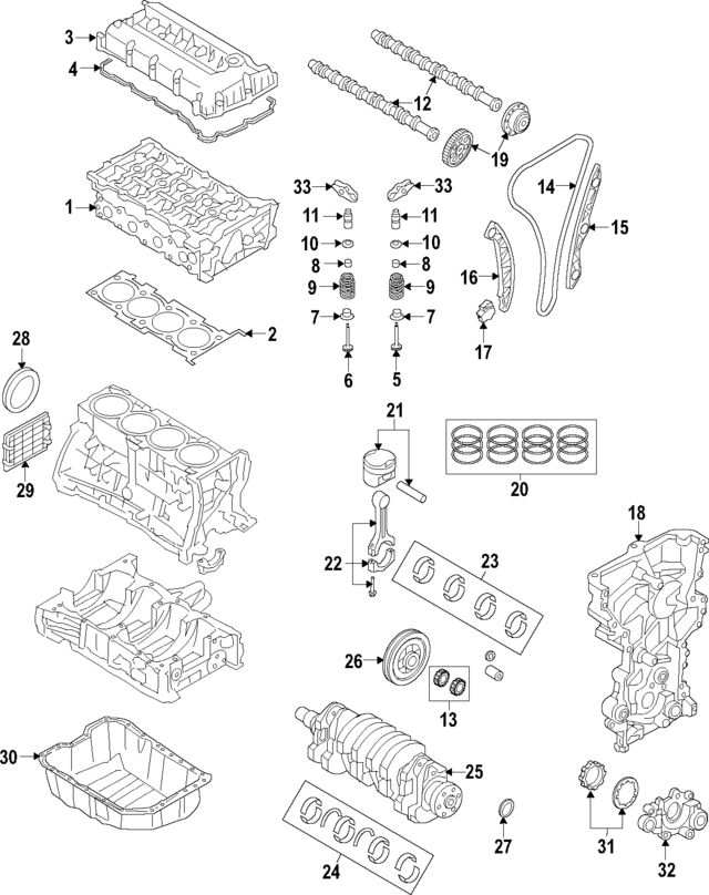 GENUINE Exhaust CVVT Gear for Elantra Kona Veloster forte Seltos Soul 243702E020