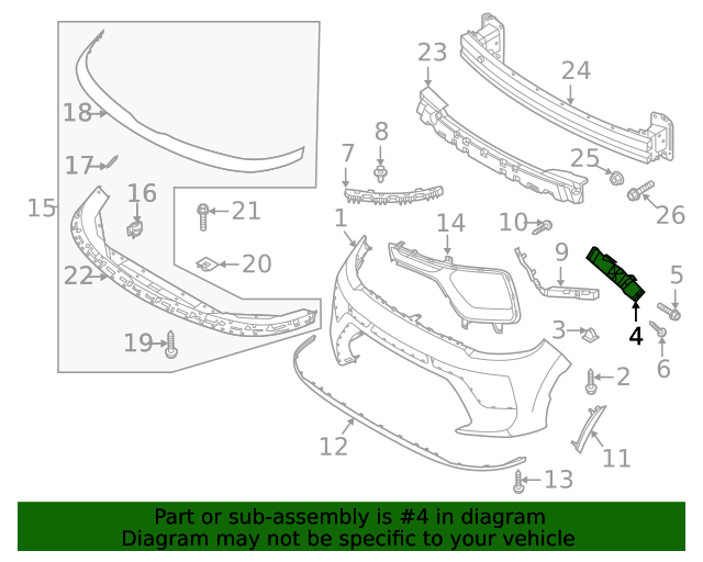 GENUINE Front Bumper Bracket LEFT &amp; RIGHT for 2020-2022 Kia Soul 86552K0000