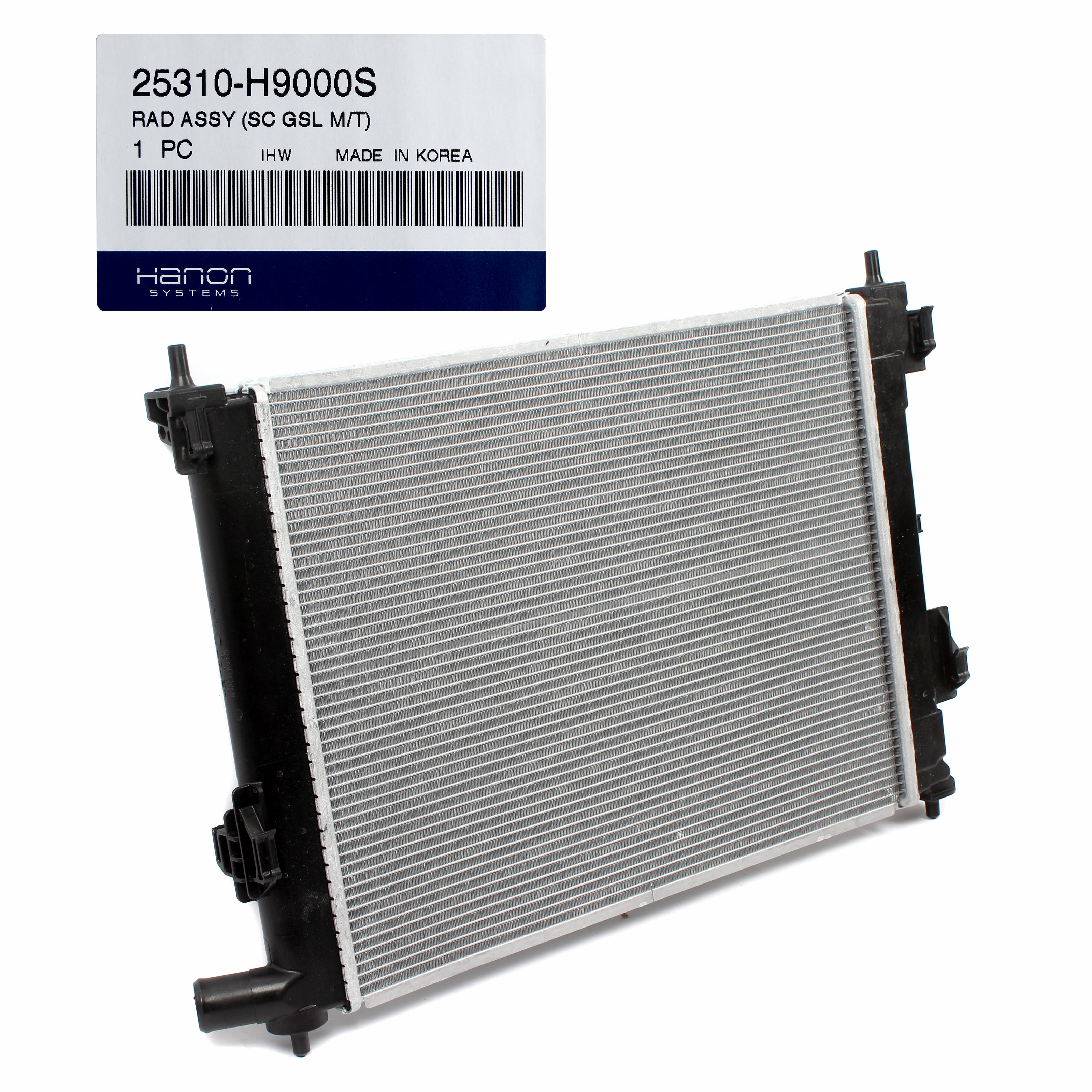 OEM Radiator Assy for 2018-2022 Hyundai Accent / 2018-2023 Kia Rio 253 ...