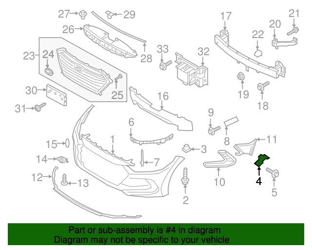 GENUINE Front Bumper Bracket LEFT &amp; RIGHT for 17-18 Hyundai Elantra 86514F2000