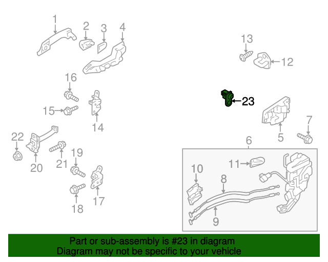 GENUINE Door Jamb Switch for 2006-2017 Hyundai Kia 935603L000