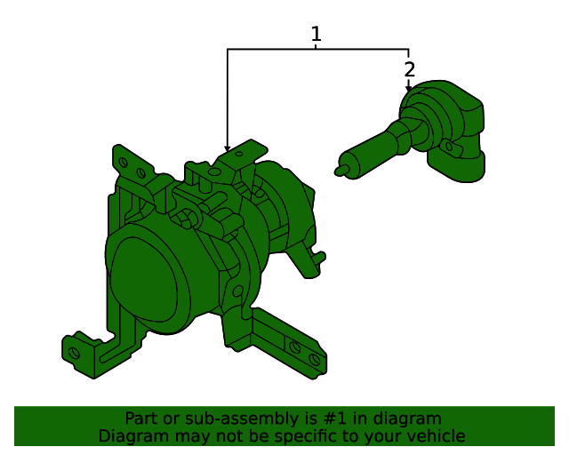 OEM Front Fog Lamps Lights LEFT &amp; RIGHT for 2022-2023 Hyundai Kona 92202J9500