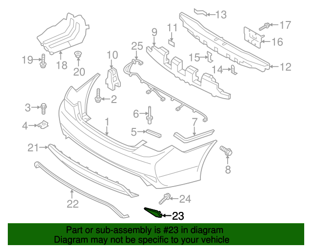 GENUINE Rear Bumper Reflector RIGHT for 11-15 Hyundai Sonata Hybrid 924064R000