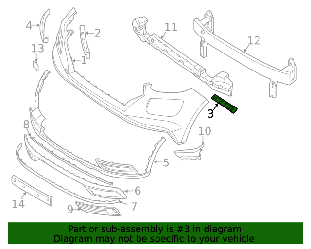 GENUINE Front Bumper Side Brackets LEFT &amp; RIGHT for 2020-2024 Hyundai Venue