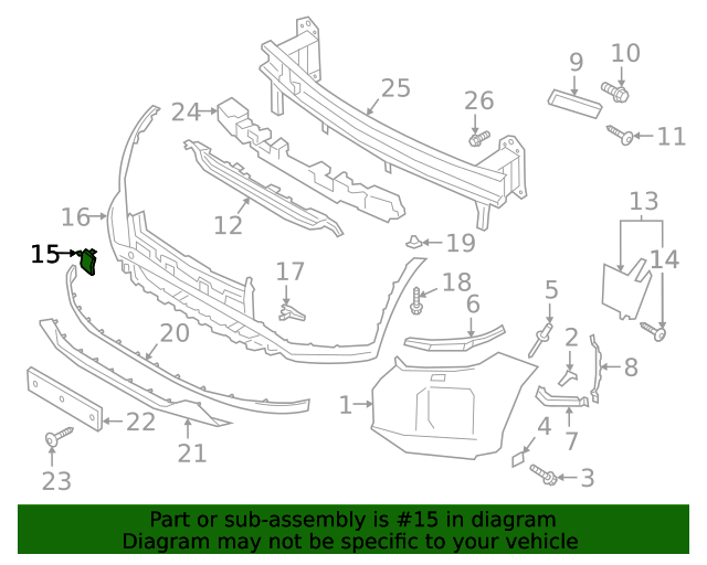 GENUINE Front Bumper Tow Hook Eye Cap 2020-2022 Hyundai Palisade 86517S8000