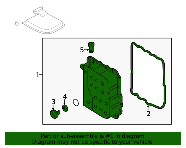 OEM Valve Body Transmission Oil Pan for Santa Fe 19-20 Sonata 18-19 452804G100