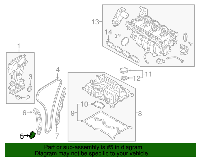 GENUINE Hydraulic Tensioner for G70 Kona N Santa Fe Sonata Tucson Veloster N