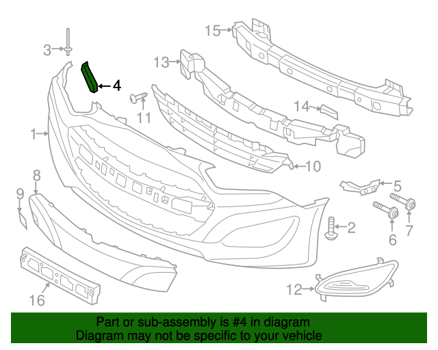 GENUINE Front Bumper Upper Bracket RIGHT for 2013-2016 Genesis Coupe 865182M300
