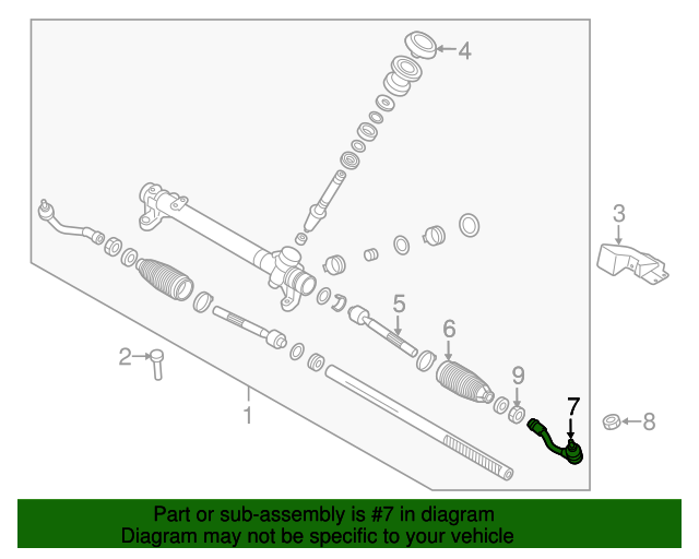 GENUINE Outer Tie Rod End RIGHT for 2015-2019 Sonata Optima Sorento 56825C1090