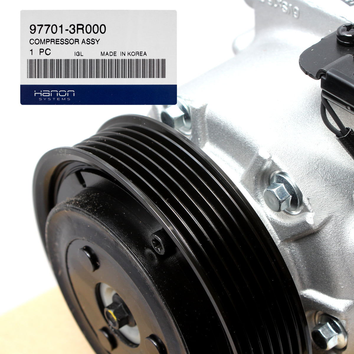 OEM AC Compressor W/ Clutch for 2011-2014 Sonata 2011-2012 Optima 977013R000