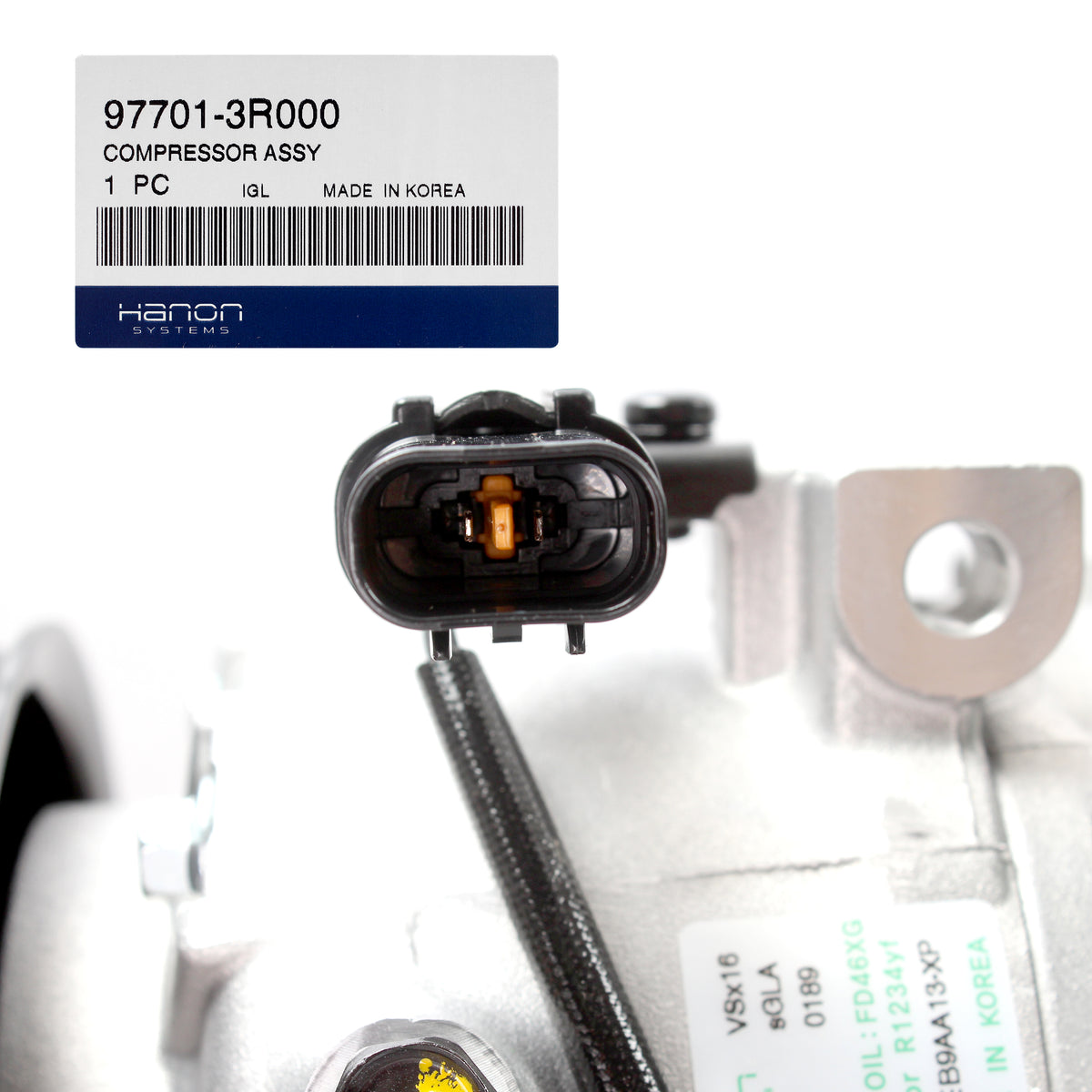 OEM AC Compressor W/ Clutch for 2011-2014 Sonata 2011-2012 Optima 977013R000