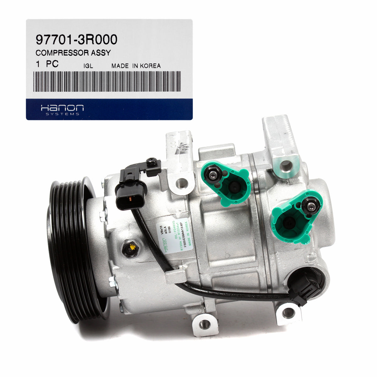 OEM AC Compressor W/ Clutch for 2011-2014 Sonata 2011-2012 Optima 977013R000