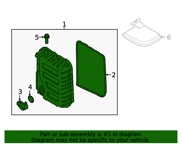 GENUINE Transmission Oil Pan for 20-23 Santa Cruz Santa Fe Sonata Tucson 2.5L