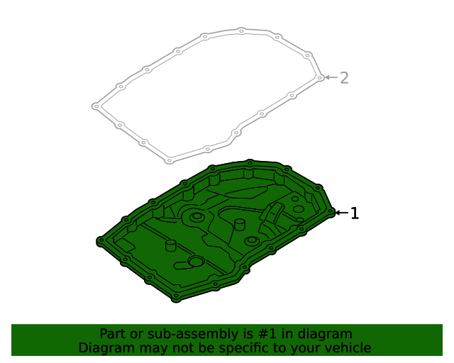 GENUINE Trans Pan for 18-23 Accent Elantra Kona Venue forte Rio Seltos Soul