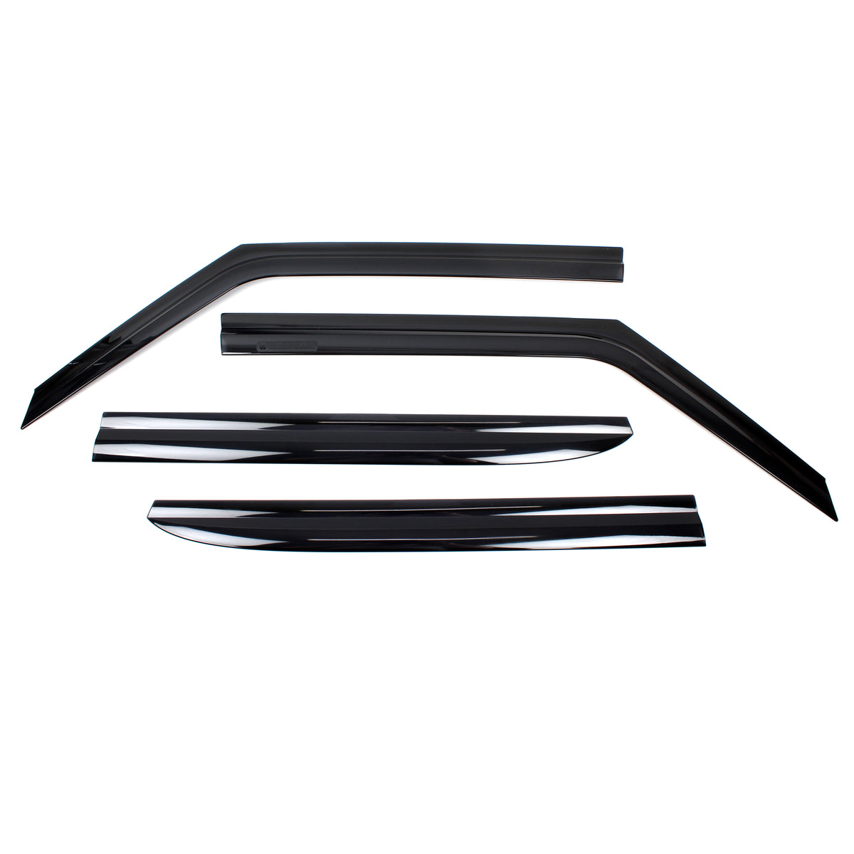 Smoked Window Sun Vent Visor Rain Guards 4pcs for 2015-2019 Kia Soul