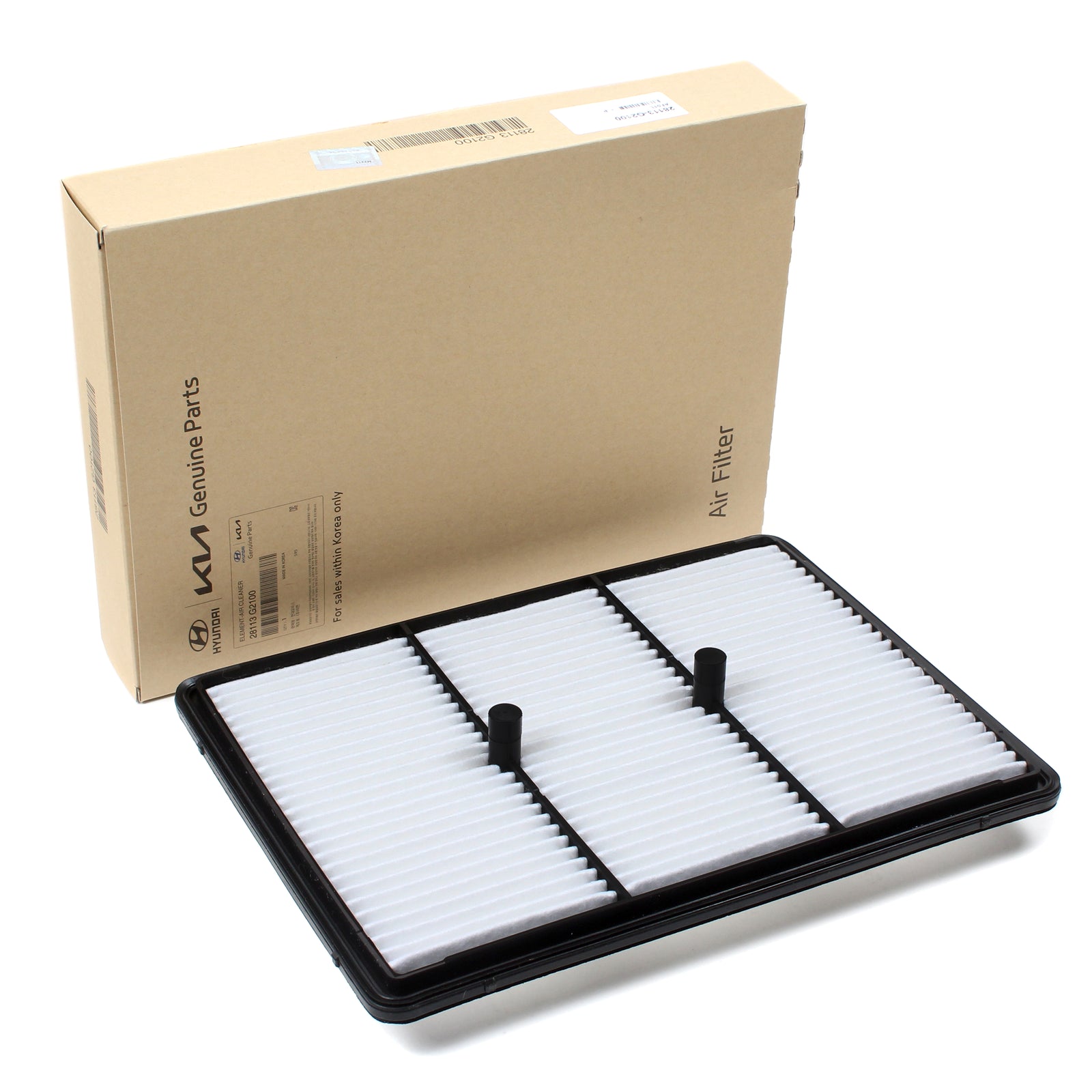 GENUINE Air Cleaner Filter for 2017-2021 Hyundai Ioniq Kia Niro 28113G2100