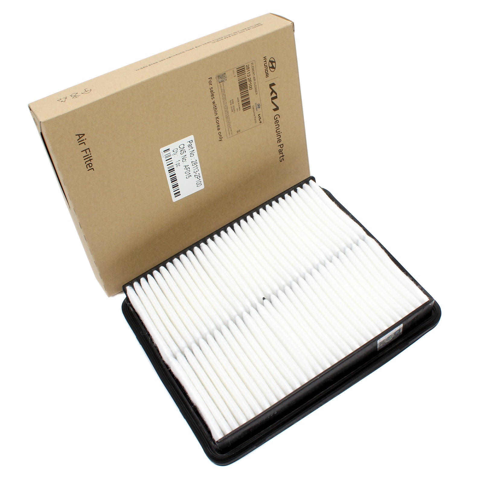 GENUINE Air Cleaner Filter for 10-17 Azera Santa Fe Sonata Optima Sorento