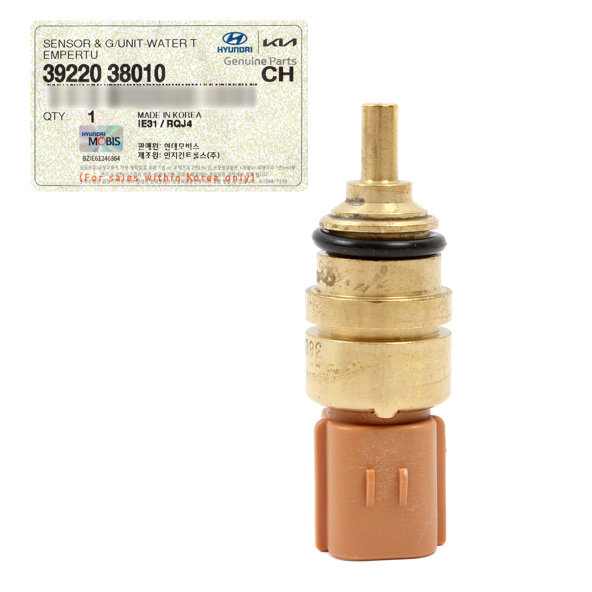OEM Coolant Temperature Sensor for 2008-2023 Hyundai Kia Check Compatibility