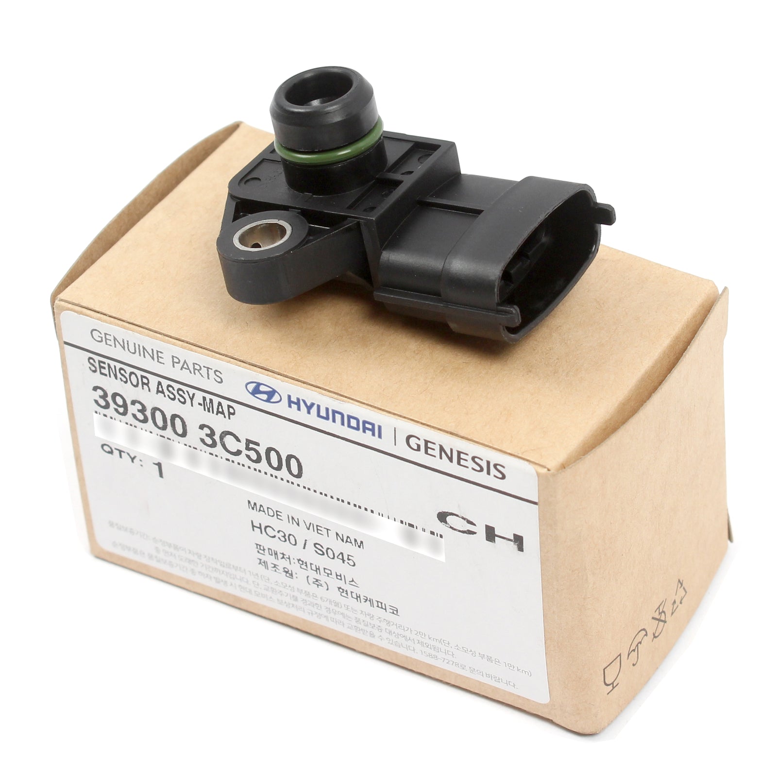 GENUINE MAP Sensor for 2009-2017 Hyundai Kia 2.7L 3.5L 3.8L 393003C500