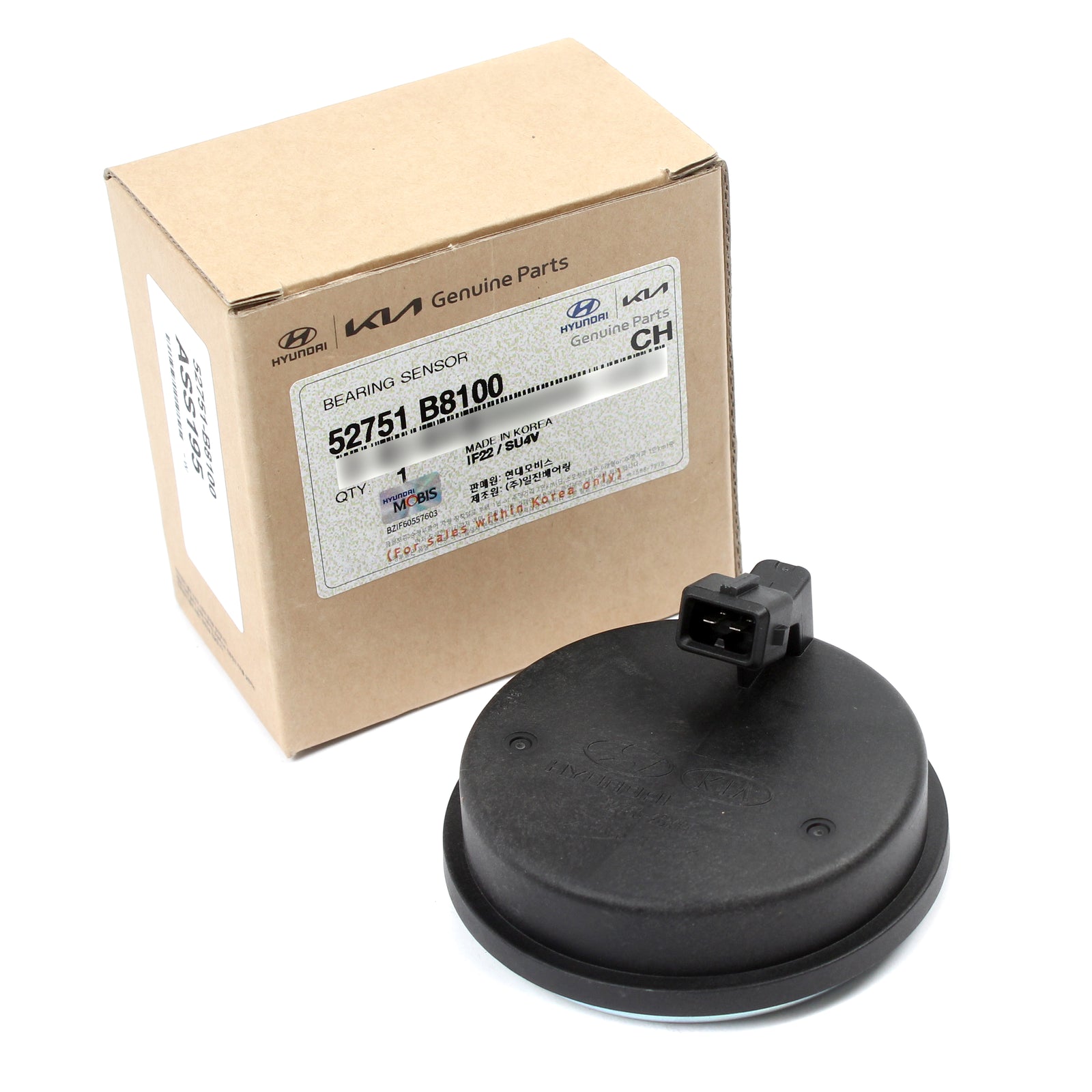 OEM Rear ABS Wheel Speed Sensor for 2011-21 Santa Fe Sedona Sorento 52751B8100