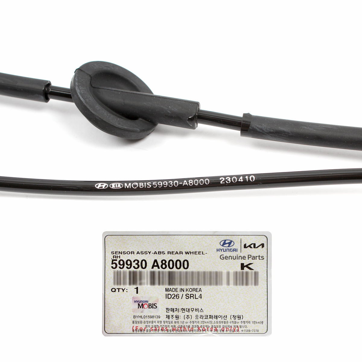 GENUINE ABS Wheel Speed Sensor REAR RIGHT for 2017-2020 Kia Optima 59930A8000