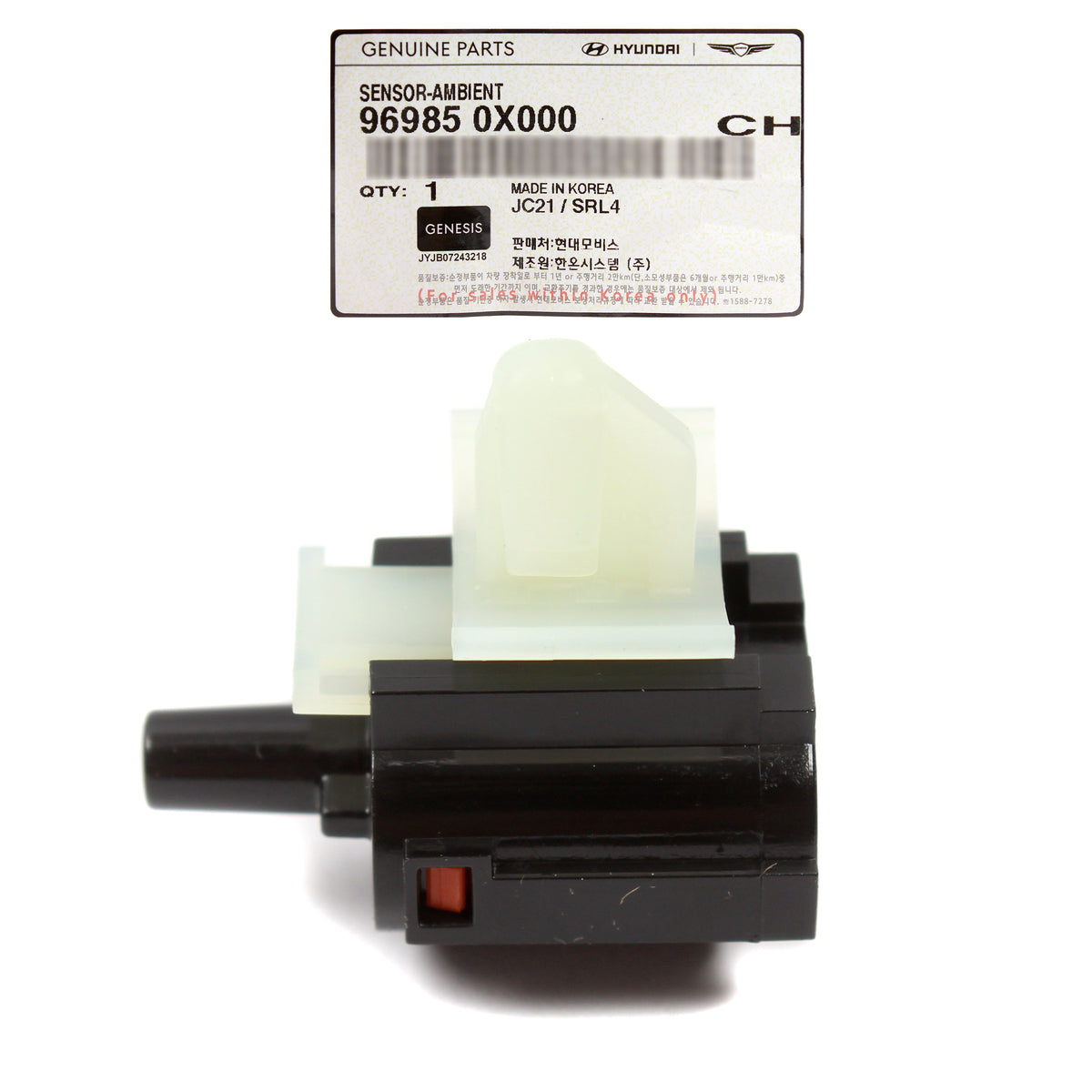 GENUINE Temperature Sensor for 17-24 GV70 GV80 Ioniq 5 6 Kona Sonata 969850X000