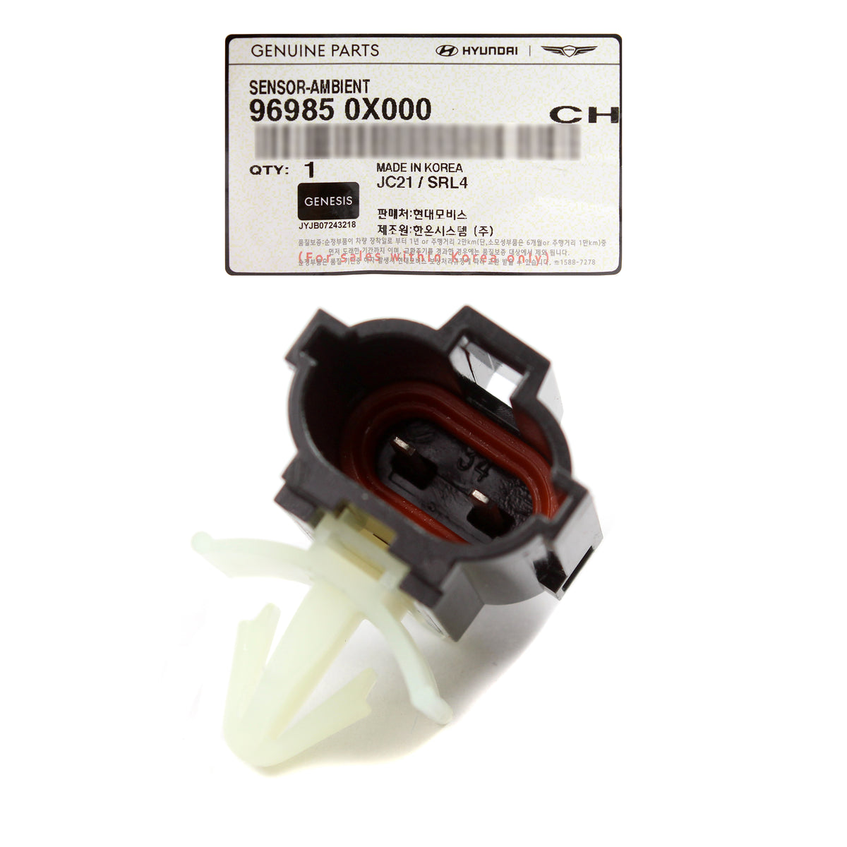 GENUINE Temperature Sensor for 17-24 GV70 GV80 Ioniq 5 6 Kona Sonata 969850X000