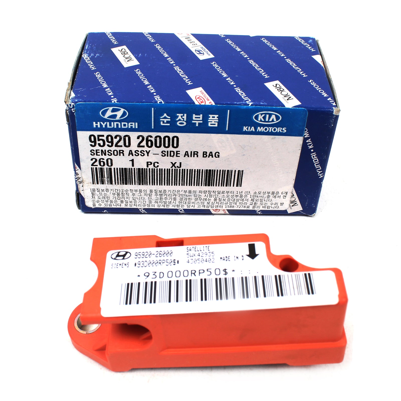 GENUINE Side Impact Airbag Sensor for 01-04 Hyundai Santa Fe OEM 9592026000