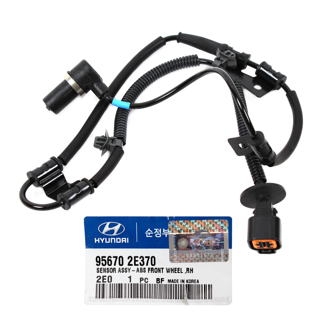 GENUINE ABS WHEEL SPEED SENSOR FRONT RIGHT for 04-09 HYUNDAI TUCSON 956702E370