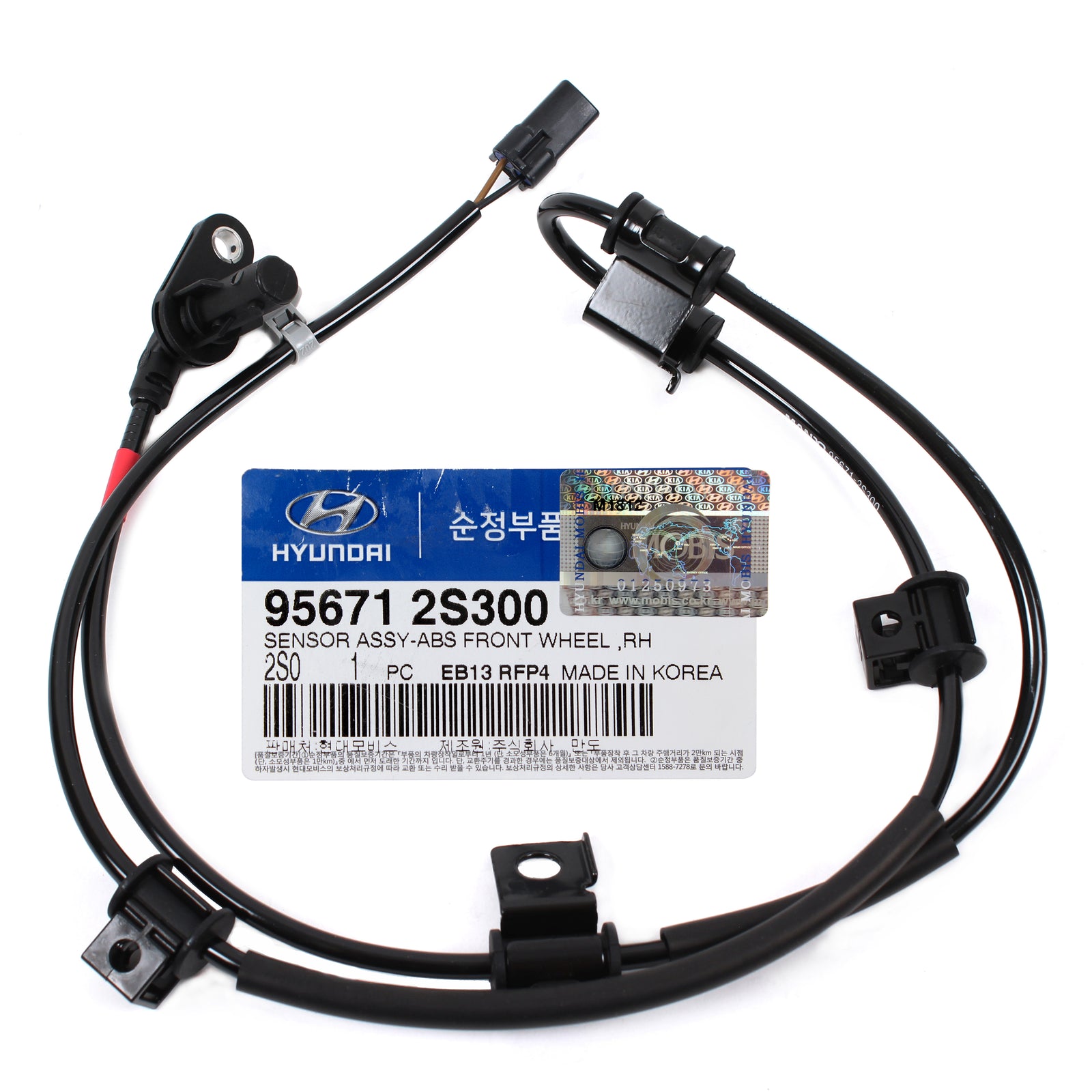 GENUINE ABS WHEEL SPEED SENSOR FRONT RIGHT for 10-15 HYUNDAI TUCSON 956712S300