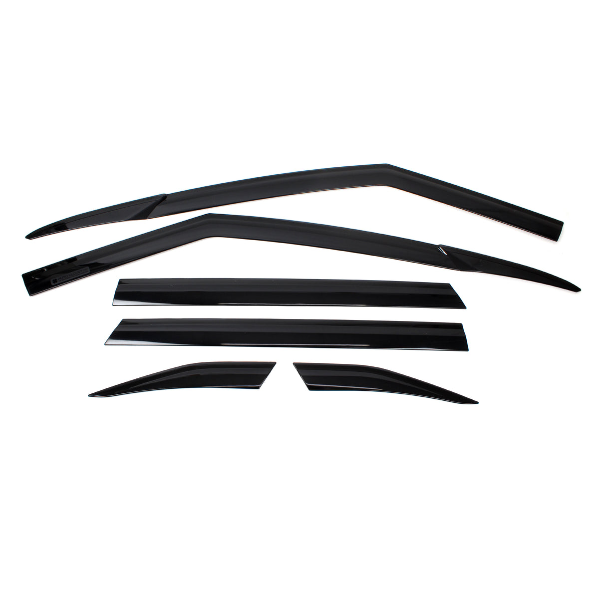 Smoked Window Sun Vent Visor Rain Guards 6pcs for 2020-2023 Kia Seltos