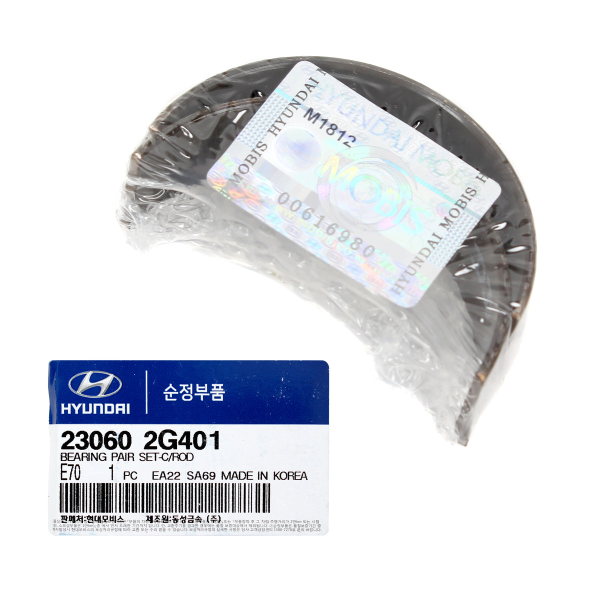 GENUINE Connecting Rod Bearing 4PACK for 2011-2018 Hyundai Kia 230602G401