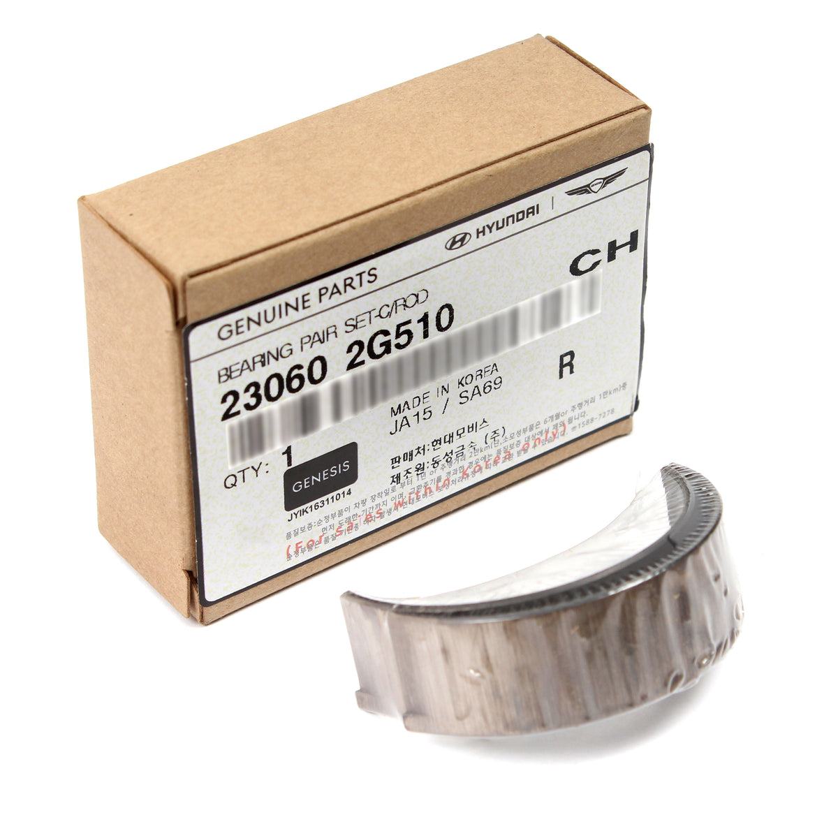 GENUINE Connecting Rod Bearings 4PACK for 2010-2023 GENESIS HYUNDAI KIA 2.0 2.4L